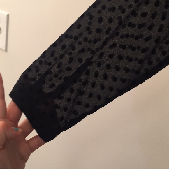 Zara Polka for black blouse. Xs - Picture 8 of 8